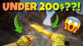 10 BEST CS2 Knife &amp; Glove Combos Under $200! (2026 Guide)