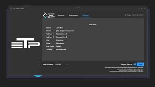 Exploring User Account Details in the Settings Tab