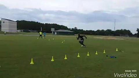 NUMASPEED TRAINING NaQuan Howard Georgia Southern WR