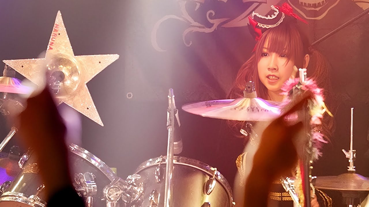 Lovebites Haruna Tokyo Garden Theater 01 09 2024 💛 ❤️🥁はるぴ @harupidrums