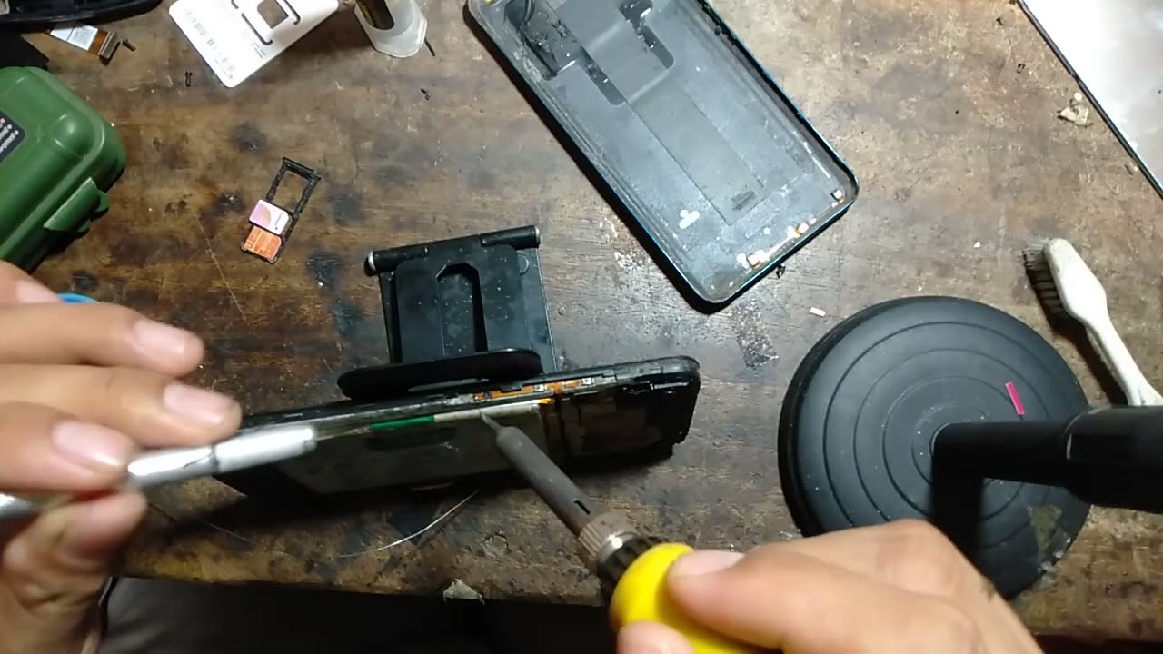 Mengganti tombol power vivo y91