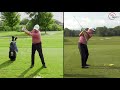 How to Make a Full Speed Golf Swing - Vertical Line Swing Lesson