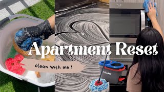 APARTMENT RESET I all day clean with me, productive sunday, cleaning asmr