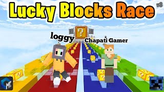 Lucky Block Race Mod Map like loggy vs chapati Gamer