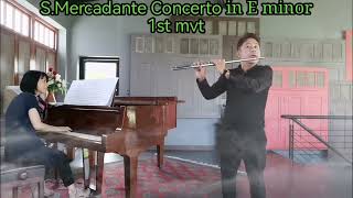 Flute​ Concerto​ in​ E​ minor​ S.Mercadante, 1st Allegro maestoso :  rehearsal​