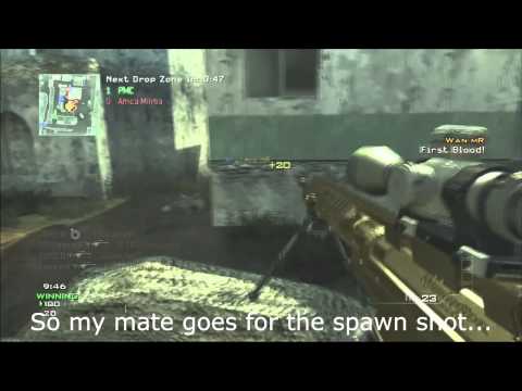 So my mate went for the spawn shot...