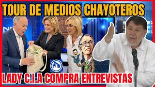 🚨💰NOROÑA DESENMASCARA TOUR DE MEDIOS CHAYOTEROS CON LA GOBERNADORA CAMPOS