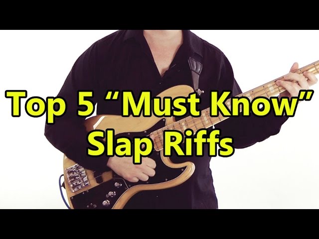 640px x 480px - Top 5 'Must Know' Slap Riffs - HD Bass Lesson - inc. Flea, Mark King, Larry  Graham - YouTube