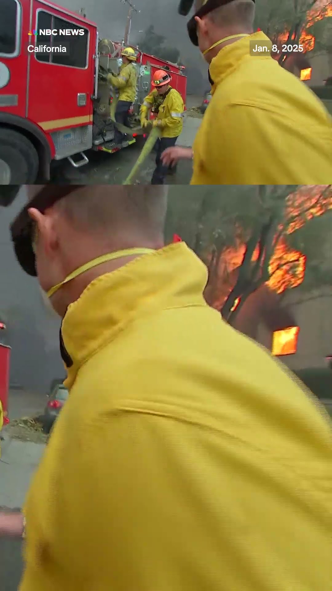 California firefighters struggle with water supply as they work to contain wildfires