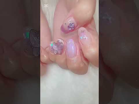 【ネイル】やり放題コースデザイン💗 #nailart #shorts #東京ネイルサロン #ワンホンネイル #トレンドネイル #韓国ネイル #ニュアンスネイル #ネイルデザイン #夏ネイル