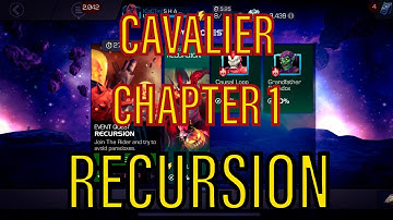 Recursion Cavalier Difficulty Chapter 1 Completion | Marvel Contest Of Champions