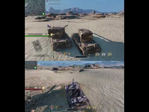 FVx4005² = dead (FV4005 Stage II '57) COLD WAR - World Of Tanks Console #replay #short #shorts