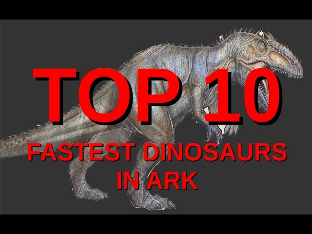 10 fastest dinosaurs Clearance