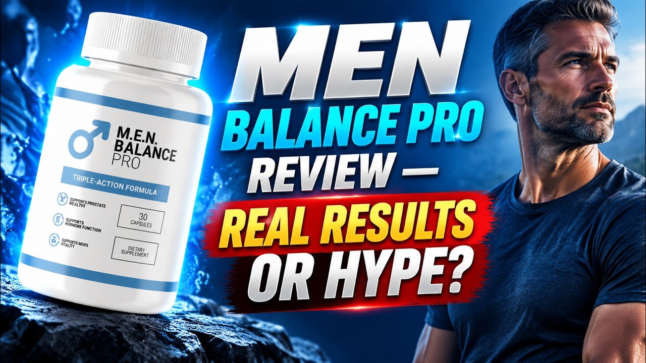 The Truth About Men Balance Pro — Ingredients, Benefits & Results