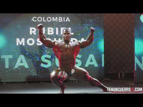Rubiel Mosquera IFBB Elite PRO. Posing Routine at Mr. Europe PRO IFBB