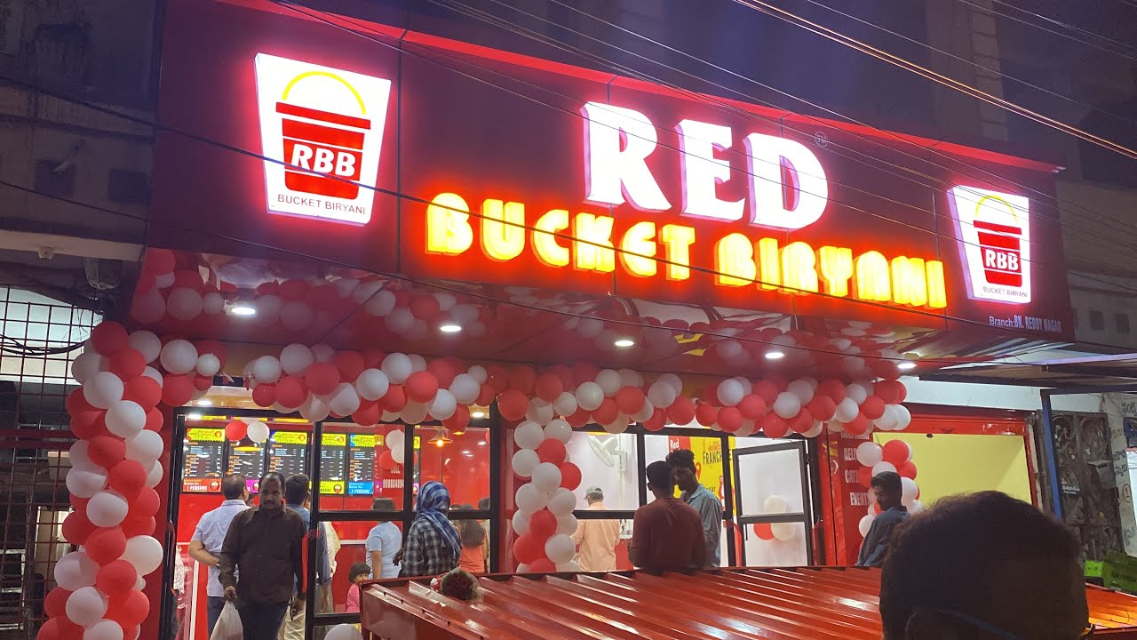 Red Bucket Biriyani YouTube