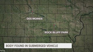 Body found in submerged vehicle in Des Moines River, Wapello County Sheriff's Office says