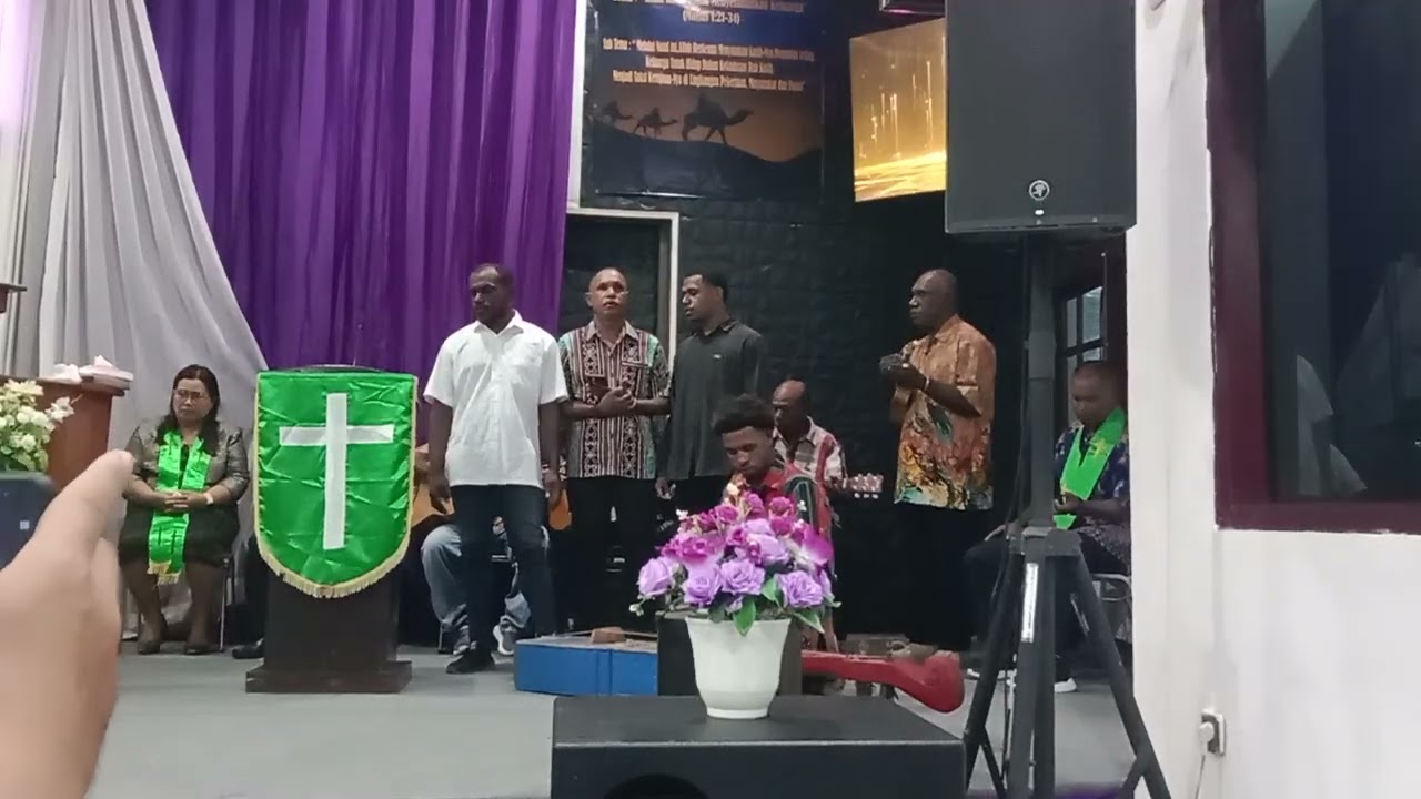 Pujian Bain Vois,Tebus dosa di Kalvari.Bakor Umkris PT kilang pertamina kasim