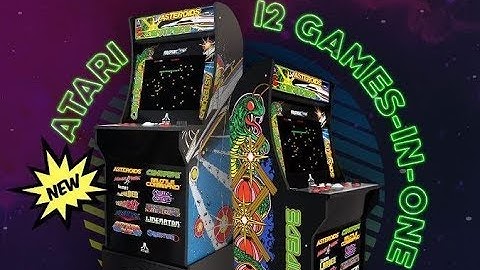 Arcade 1Up Update - Wal-Mart Deluxe Edition Atari 12 Game Arcade Cabinet