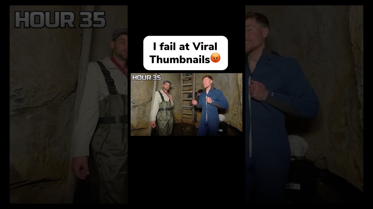 We recreated @MrBeast  's thumbnail in 1 minute!