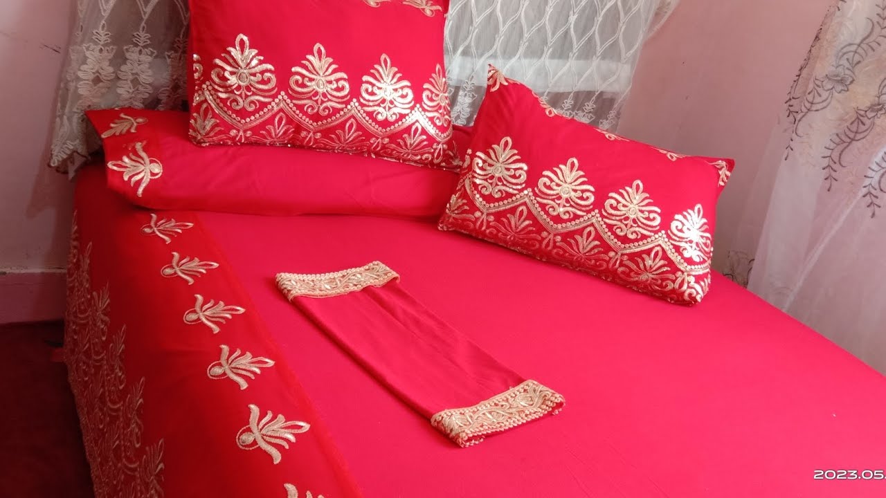 طريقة تقفيل خدادية طقم الساري الهندي  وكأنها خداديا عاديه بمنتهى السهولة 👌🤗