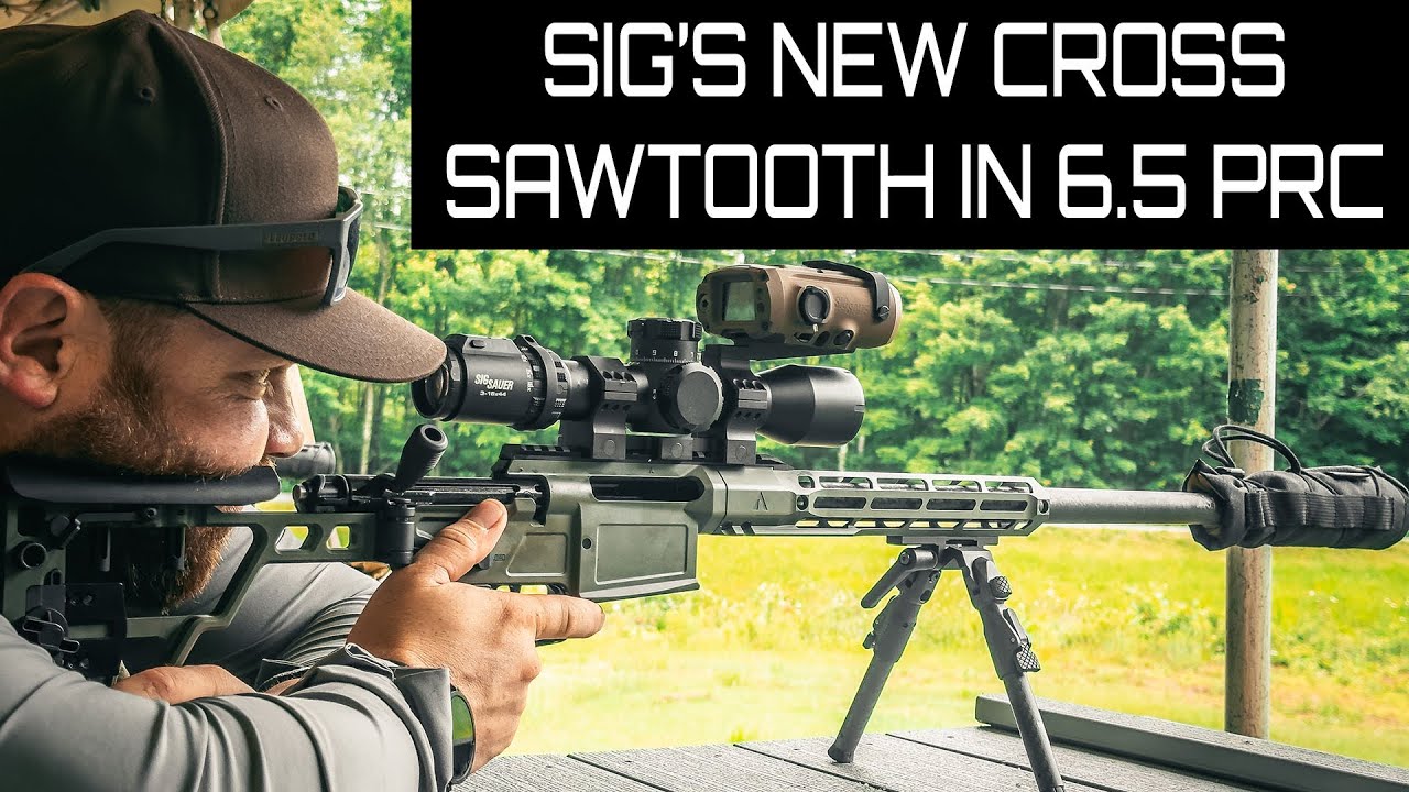 Новый пистолет Sig Cross Sawtooth калибра 6.5 PRC — Sig NEXT 2025