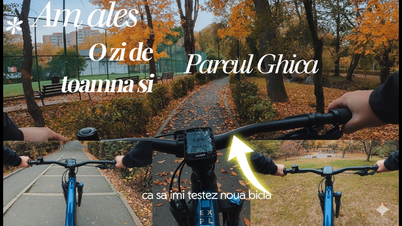 Test urban cu Rockrider MTB Explore 540 🚴‍♂️🍂 | Parcul Ghica, București