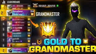 Gold To GranDMaster😍 Rank Push Highlights With Ajjubhai Munna And Mania- Garena Free Fire