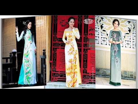 Video ÁO DÀI THÁI TUẤN BỘ SƯU TẬP ART MỚI 20/10 l Vải Áo Dài... - youtube