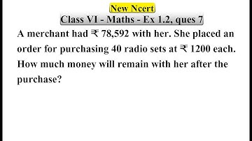 Q 7 - Ex 1.2 - Knowing Our Numbers - Chapter 1 - Class 6th NCERT Maths | Class 6 maths ex 1.2 ques 7