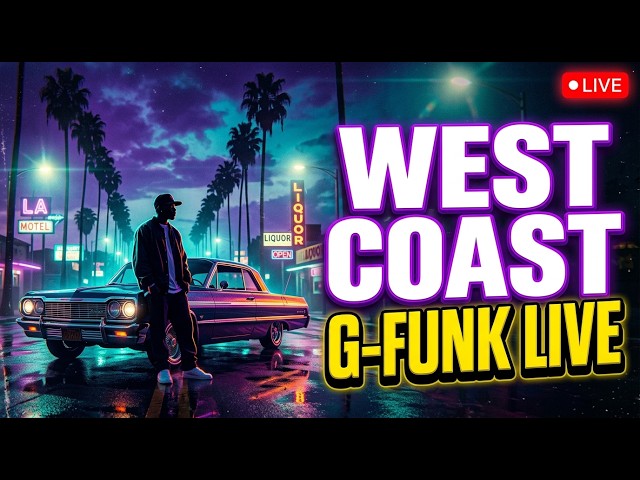 Cruisin Through LA | 90s G-Funk Hip Hop Live Session | West Coast