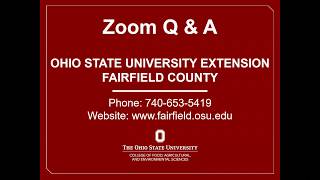 OSU Extension Zoom Training