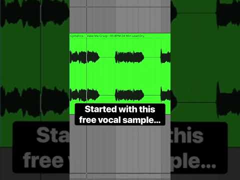 Started with this free vocal sample! - Started with this free vocal sample!