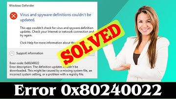 [SOLVED] How to Fix Error Code 0x80240022 Problem Issue