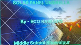 Solar Power Umbrella By - Eco Rangers