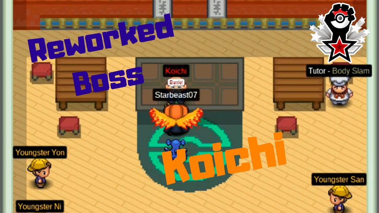 Koichi Boss Reworked (Hard Difficulty) Pokemon Revolution Online YouTube