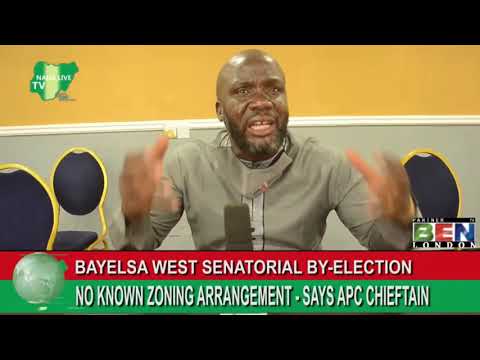 BAYELSA WEST SENATORIAL BY-ELECTION: “No Known Zoning Arrangement - Says APC Chieftain [VIDEO]
