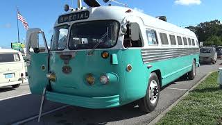 Vintage 1947 Flxible Clipper Motorhome Bus