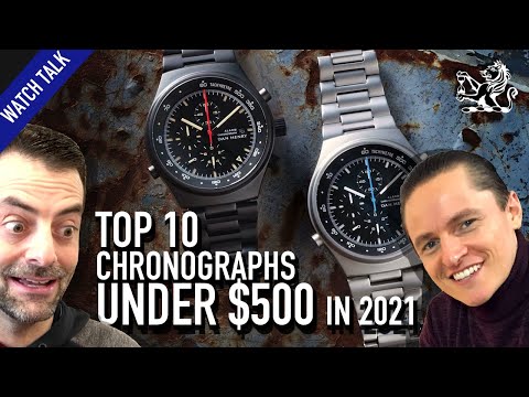 2021 Top 10 Best Chronograph Watches Under $500: Seiko, Citizen & More
