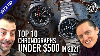 2021 Top 10 Best Chronograph Watches Under $500: Seiko, Citizen & More