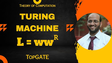 Turing Machine for L = ww^r in English | Turing Machine for Language ww^r | Automata Theory | TOC