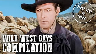Wild West Days Compilation Part 2 | Western Series | Colorized | Best Of