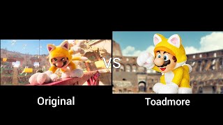 Cat Mario Vs Donkey Kong But Its Powerpoint Scene Comparisons