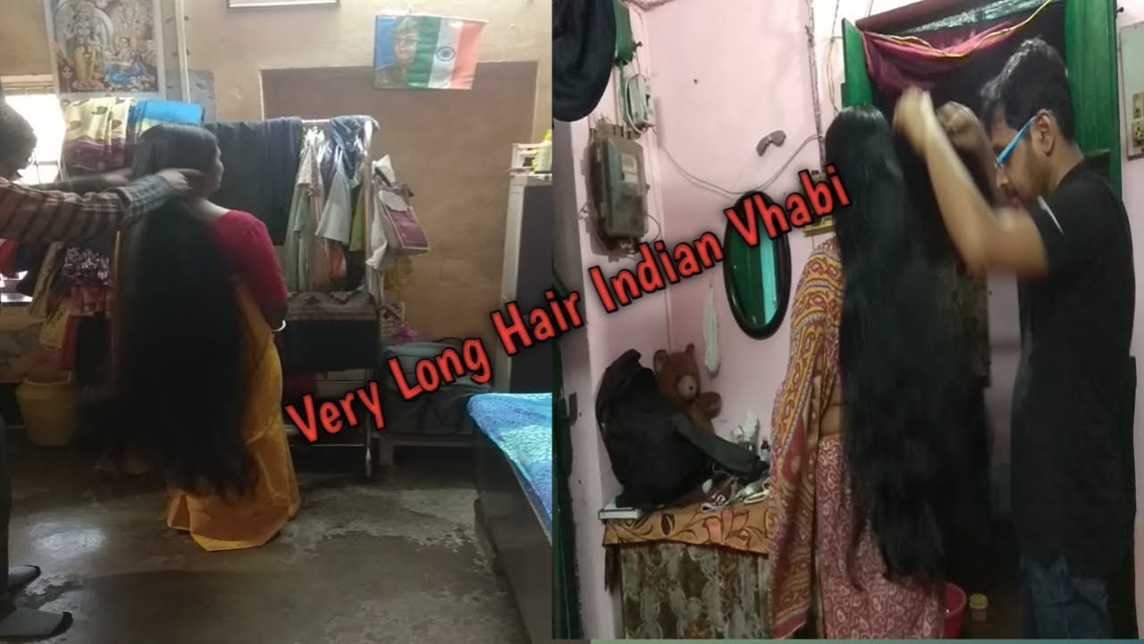 Very Long Hair Long Hair Vhabi|Long Hair Play|Dev Hairstylist|Hair Play