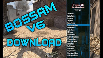 PS3 (BO2/1.19) Bossam V6 Mod Menu + Free Download + GSC Injector HD