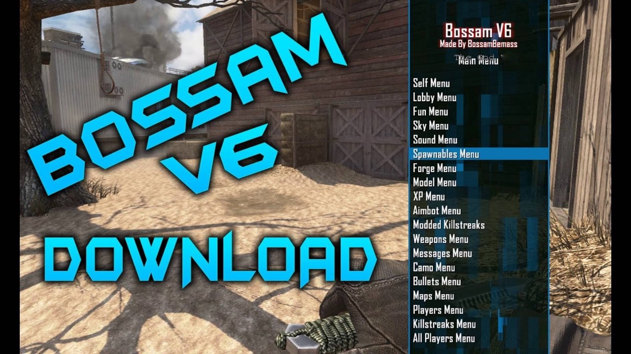 PS3 (BO2/1.19) Bossam V6 Mod Menu + Free Download + GSC ...