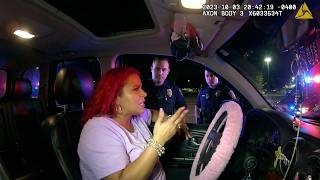51-Year-Old Woman Pulled Over After Crossing Lane — Cops Find $1,300 In Warrants