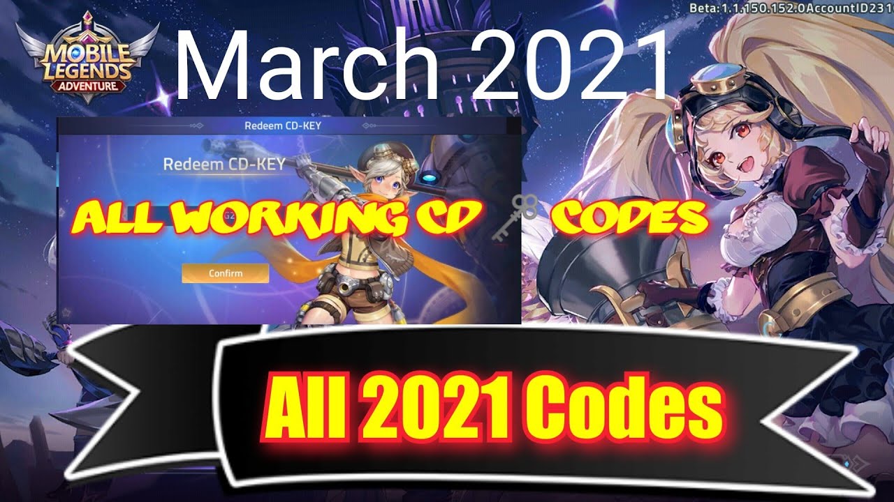 Mobile Legends Adventure All Codes 2021