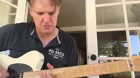 Joe Bonamassa & 94 Fender Fred Stuart Telecaster