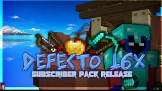 600 Subs Defecto 16x Texture pack release | Short Preview